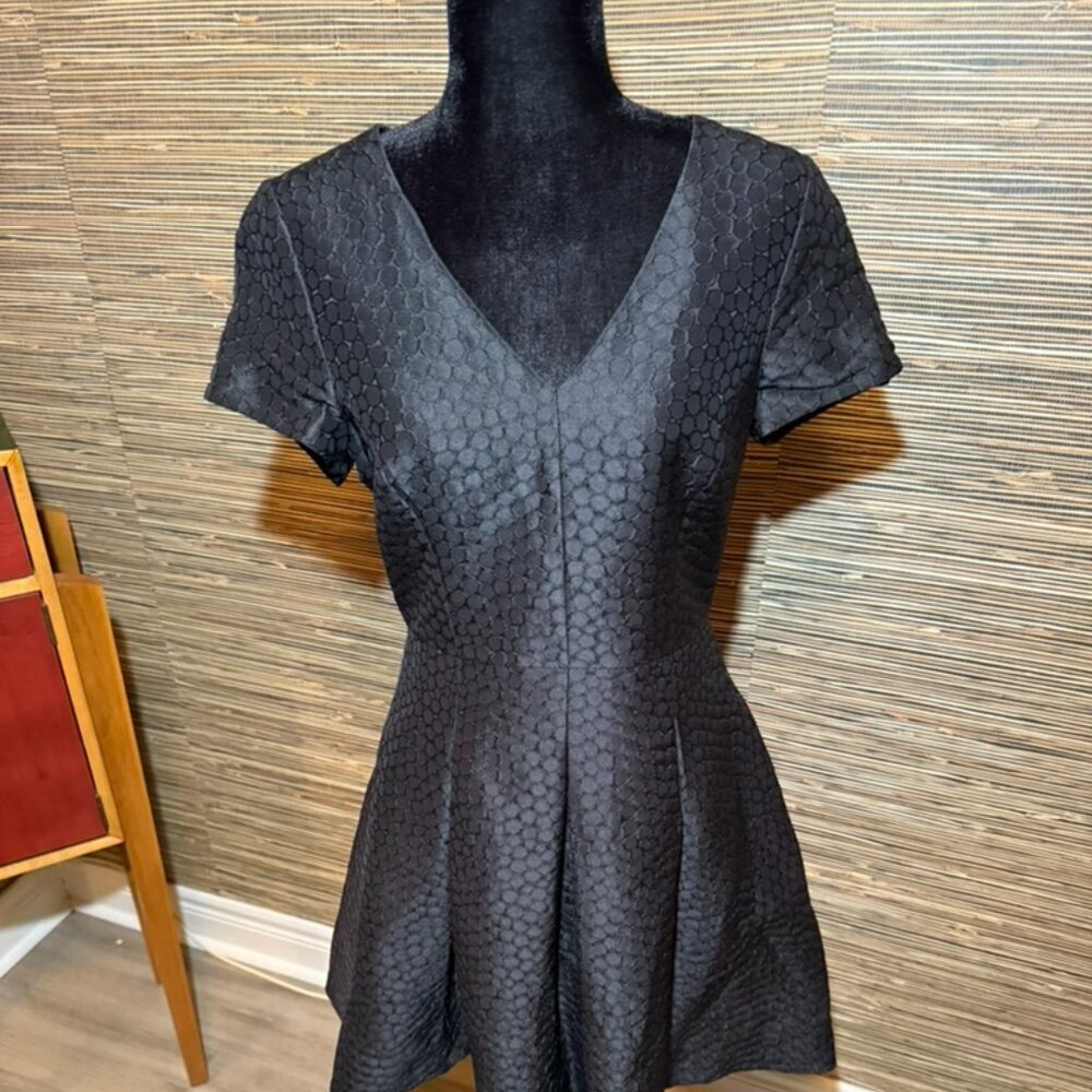 Black Imprint Dress